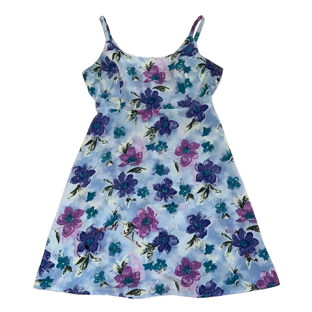 90s Floral Mini Dress
